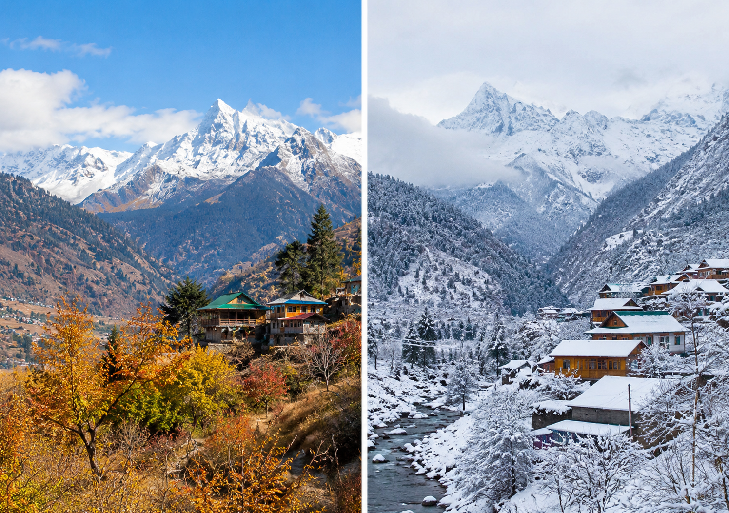 Kinnaur in November vs December: Weather, Snow & Road Conditions