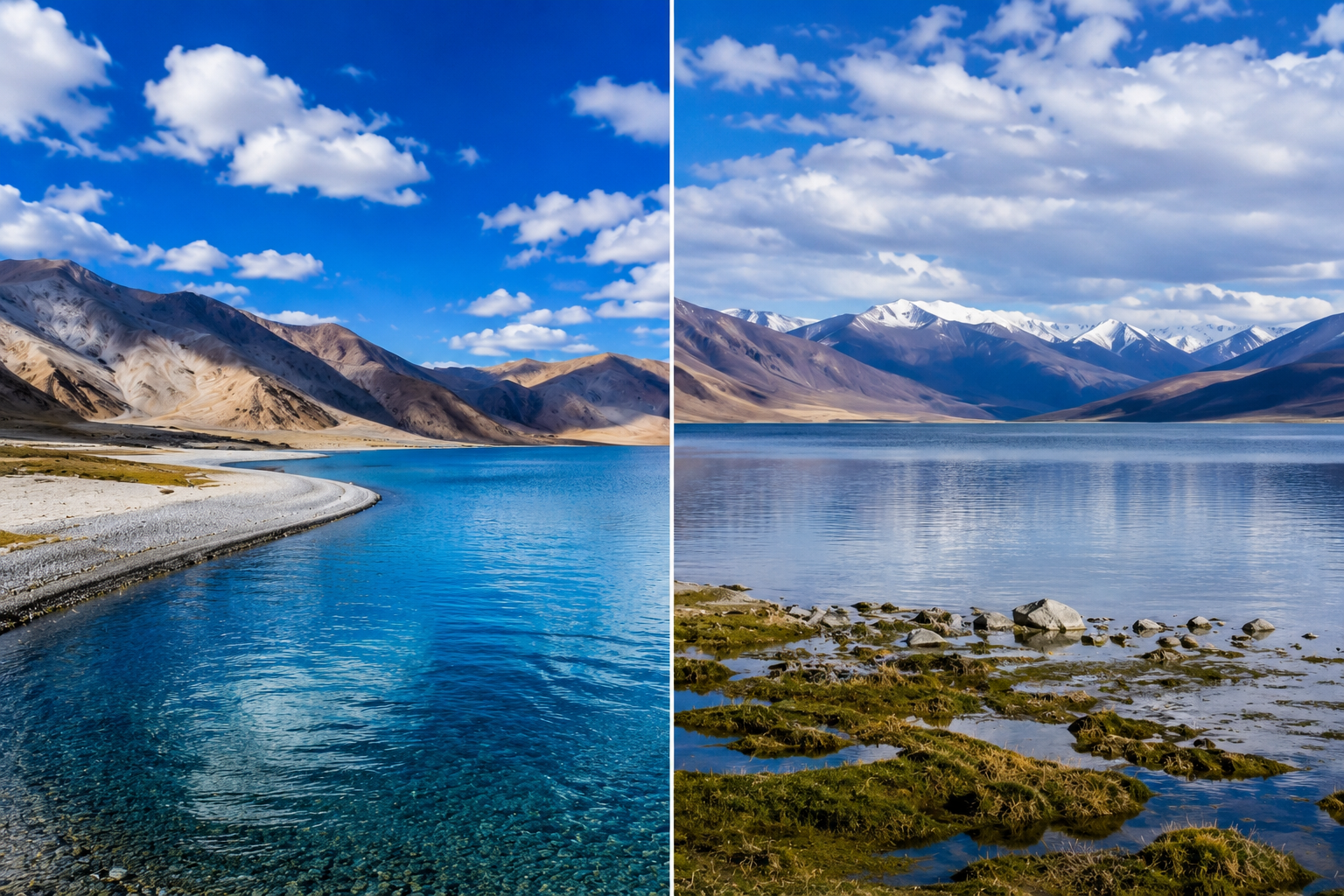 Pangong Lake vs Tso Moriri: A Complete Comparison for Travelers