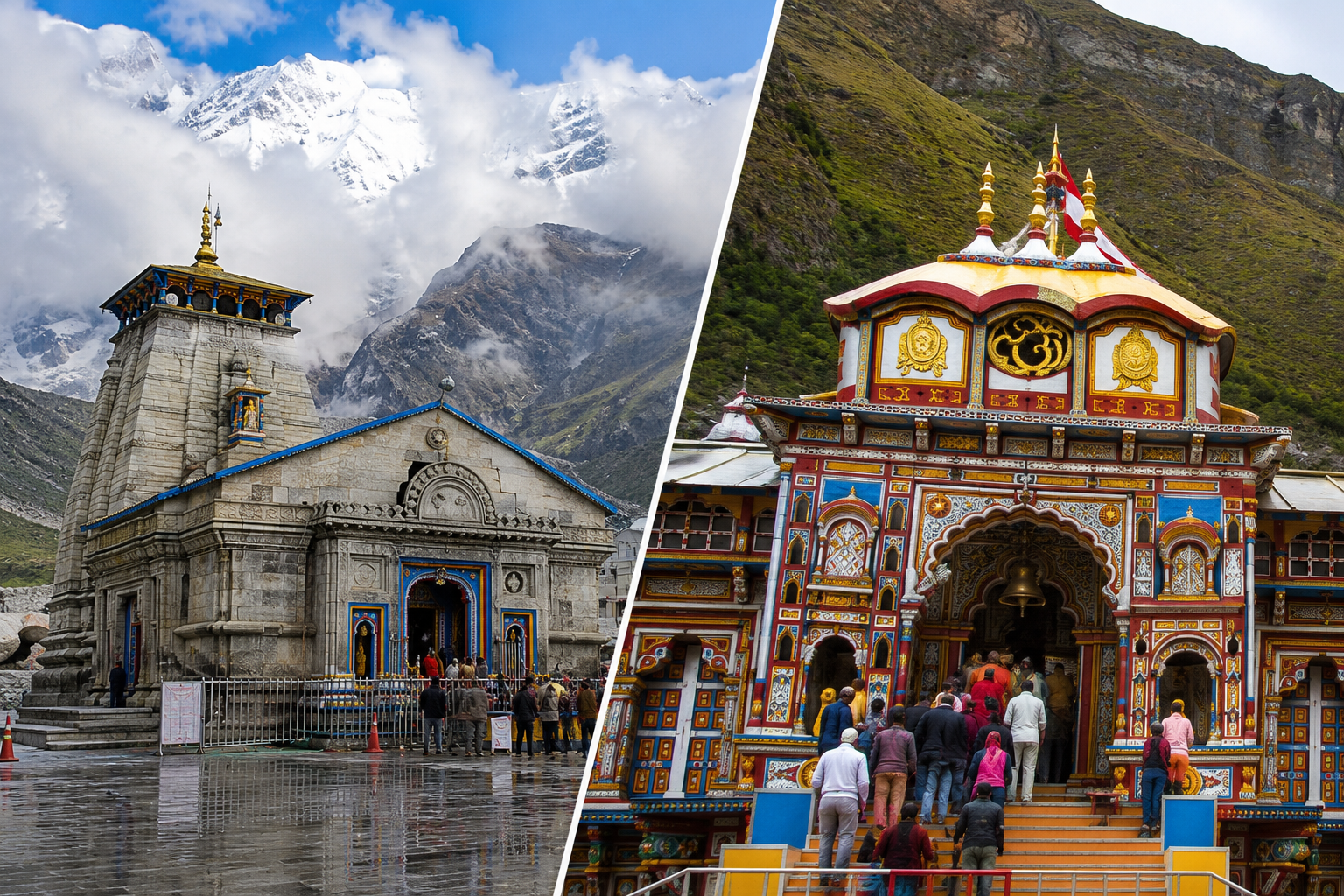 Do Dham Tour Package (Kedarnath & Badrinath) 5 Nights / 6 Days