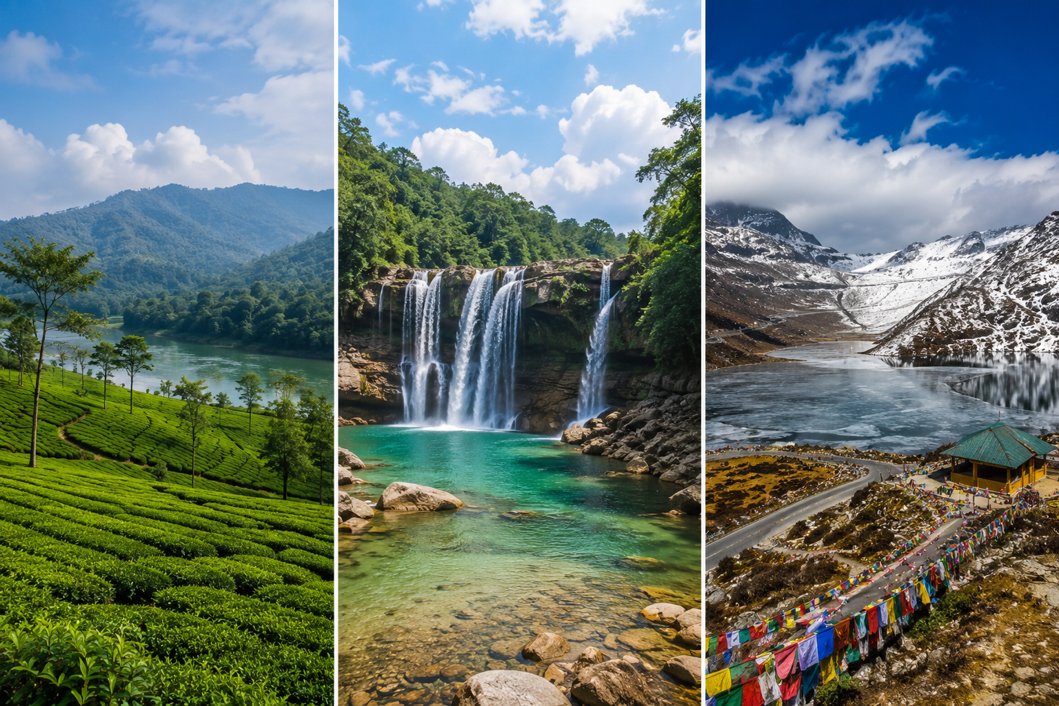 Assam Meghalaya Arunachal Pradesh Tour Package