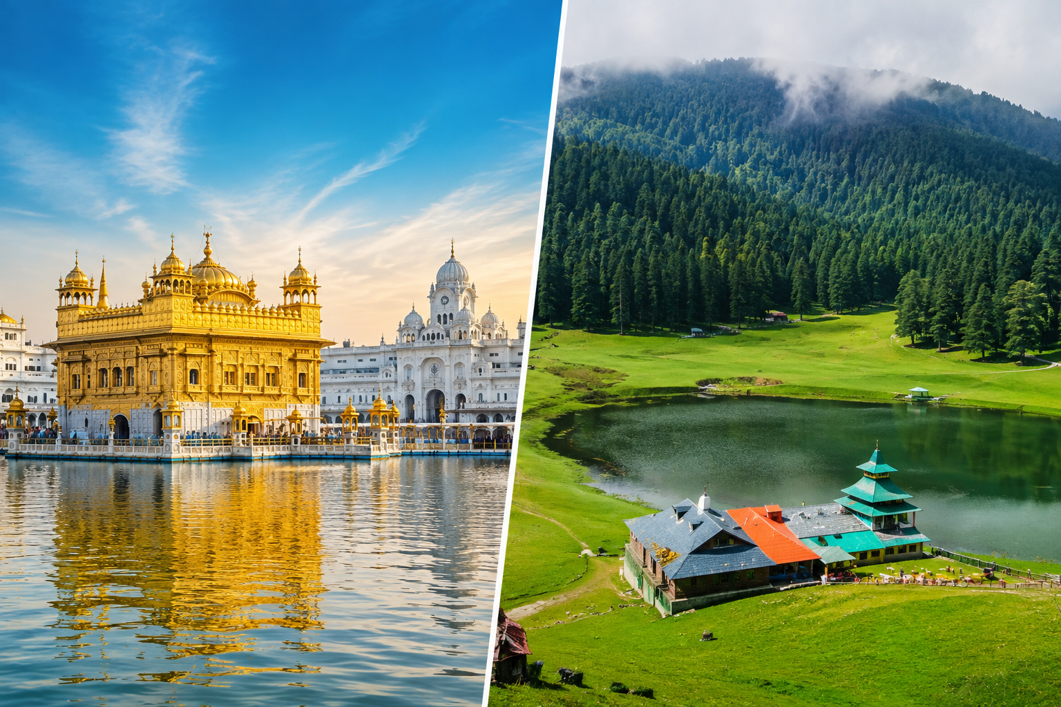 Amritsar Dalhousie Tour Package 3 Nights/ 4 Days